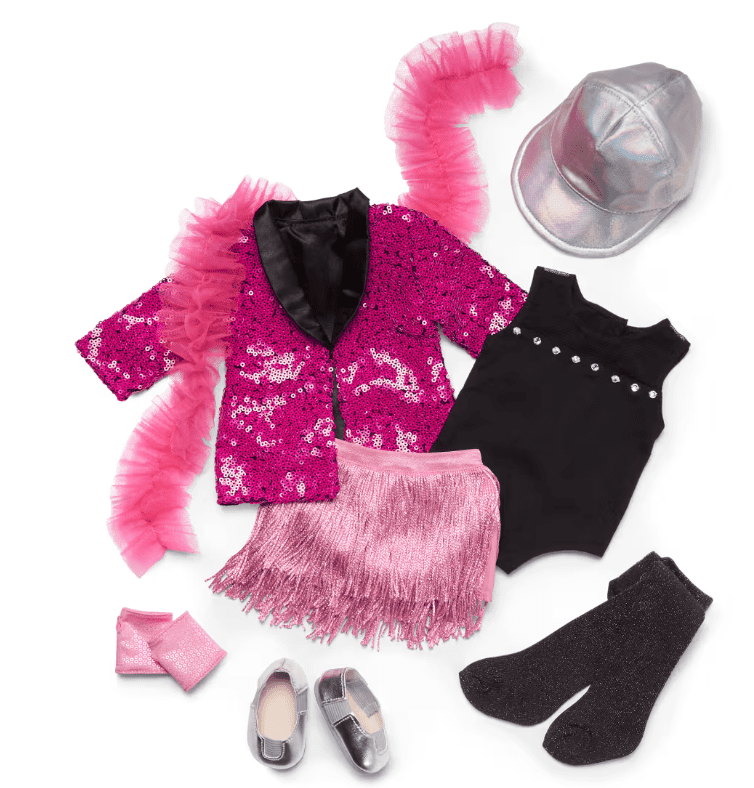 American Girl Kavi Sharma Backstage Trunk for 18 inch Dolls