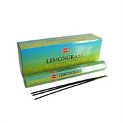 asah 120 Incense Sticks Bulk Pack, Hem, Zen Aromatherapy, 6 Boxes of 20 Sticks Lemongrass