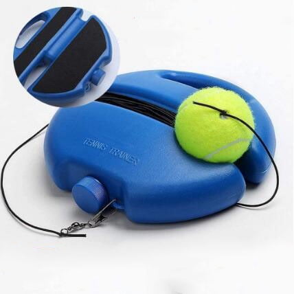 tennis ball holder with a rope for solo training,Tennis Trainer with Extra Ball