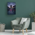 thumbnail image 3 of Canvas Wall Art - Javier De La 'Walking Kyoto' Wall Art for Living Room, Bedroom, or Office Décor by Trademark Fine Art - 22 x 32 Inches, 3 of 4