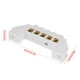 thumbnail image 3 of 10 Piezas 5 Agujeros Puente Puesta a Tierra Bus 10 Piezas Tipo Puente Bloque de Terminales de Tornillo Conectores M4 Tornillo Eléctrico Latón Terminal Barrera Tira Bloque para Caja de Distribución ANGGREK  Otros, 3 of 9