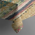 thumbnail image 3 of Rectangle Waterproof Tablecloth 60×84 Inch,Bohemian Style Reusable Indoor/Outdoor Durable Table Cover for Party Kitchen Dinner Room Decor, 3 of 5
