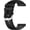 Black, variant on 20mm Wristbands For Garmin Forerunner 165/165 Music, Adjustable Sport Soft Silicone Replacement Watch Bands For Women Men Red