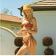 thumbnail image 3 of Traje de baño dividido de color sólido Traje de baño de mujer Bikini sin tirantes Bikini Diseño de color puro, 3 of 5