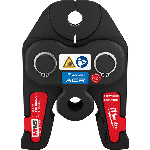 Milwaukee 49-16-2653M 1/2" Streamline ACR Press Jaw for M18 FORCE LOGIC Press Tools