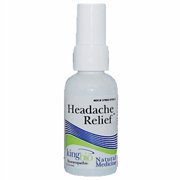 King Bio - Headache Relief Oral Spray Homeopathic Natural Medicine - 2 fl. oz.