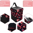 thumbnail image 2 of LOVE Foldable Car Trash Bin with Lid and Leak-proof Hanging Storage Bag Mini Trash Can Car Garbage Can, 2 of 6