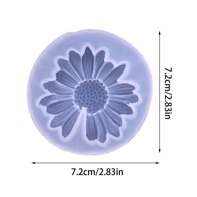 Decoraciones de Girasol para Casa Crisantemo Girasol Perforado Coche Aroma Gota Colgante Decoración