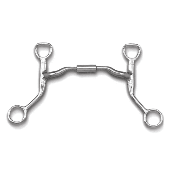 Myler HBT Shank Low Port Comfort Snaffle MB 04 5"