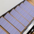 thumbnail image 3 of Purple Striped Stair Treads Non Slip for Steps Minimalism Stripes Modern Vintage Farmhouse Abstract 10 Pcs Reusable Adhesive Stair Runner Mats for Dogs Elders Carpet Treads Rugs for Staircase 8x30 In, 3 of 9