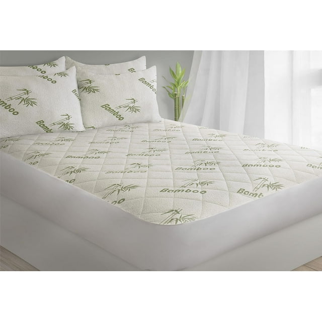 Safdie & Co. Protège-Matelas Tricoter D Bamboo Jacquard
