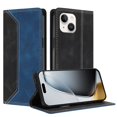 thumbnail image 2 of Funda FOXDOCK para iPhone 13 Mini de Cuero Premium Bicolor con Ranuras RFID, Carcasa Tipo Billetera Antigolpes y Soporte Plegable, 2 of 6