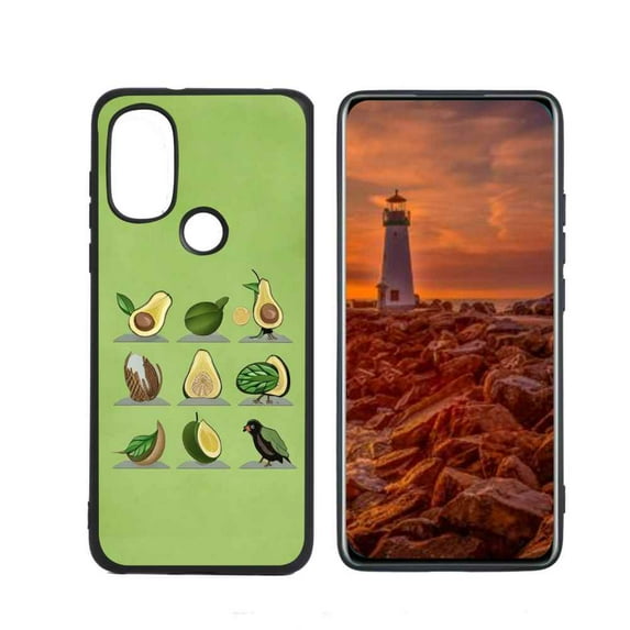 Compatible with Moto G Power 2022 Phone Case, Avakado Case Silicone Protective for Teen Girl Boy Case for Moto G Power 2022