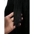 thumbnail image 7 of iEFiEL Womens Mesh Long Sleeve Tassel Dance Dress Rhinestone Fringed Dancing Costume, 7 of 7