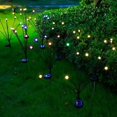 thumbnail image 3 of Lámpara de pie LED solar Firefly, lámpara de paisaje para jardín y patio exterior, lámpara de césped, lámpara de ambiente decorativo, 3 of 4