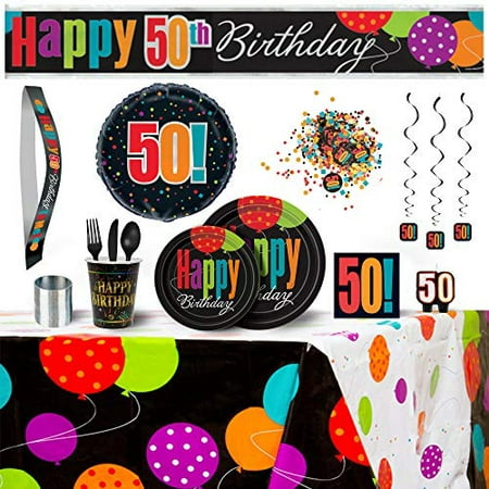 50th Birthday  Party  Supplies Decorations  Bundle  