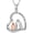 Father Daughter - 1, variant on Mama Duck Necklace 925 Sterling Silver Mother Duck and Duckling Heart Pendant Necklace I Love You Forever Animal Jewelry Mothers Day Christmas Gift for Women from Daughter Son