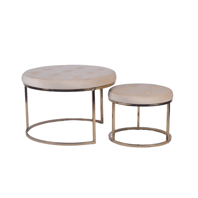 Taburete Teclado Beige - Kessa Muebles
