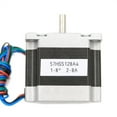 thumbnail image 6 of NEMA23 Stepper Motor 57X51mm 2.8A 1.1N. M Stepping Motor 157Oz-in Nema 23 CNC For Router Engraving Milling Machine 3D Printer ,Connector Compatible, 6 of 6
