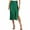 Green, variant on JBXKXYW Skirts for Women Trendy Summer Womens Satin Silk High Waist Slit Midi Skirt Elastic Waistband Midi Skirts Elegant and Handsome Half Skirt for Women Womens Skirts Faldas De Mujer (Gold,S)