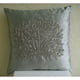 thumbnail image 4 of Funda de almohada plateada para sofá, funda de almohada con cuentas de árbol, 45 x 45 cm (18 x 18 pulgadas), funda de almohada cuadrada de seda, diseño floral - El Árbol Plateado, 4 of 4