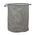 thumbnail image 3 of Patterned Linen Laundry Hamper Large Open Top with Breathable -Blend Fabric for Bedroom or Bathroom Durable Round Cylindrical Design for Clothes with Easy, 3 of 5