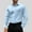 Light Blue, variant on Men’s Fit Dress Shirts Athletic Slim Fit Long Sleeve Stretch Casual Button Down Shirt Black L(L)