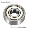thumbnail image 2 of Deep Groove Ball Bearing 608ZZ Double Shield, 8mm x 22mm x 7mm High Carbon Steel Z1 Bearings, 2Pcs, 2 of 4