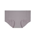 thumbnail image 1 of Gibobby Braguita cintura alta Bragas transpirables de cintura media sin costuras de seda de hielo triangulares sexis de Color sólido para mujer(Morado， M), 1 of 2