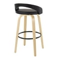thumbnail image 6 of Grotto 30" Fixed-Height Bar Stool, Bar Chairs, Swivel Bar Stools, Bar Stools Set of 2, 6 of 6