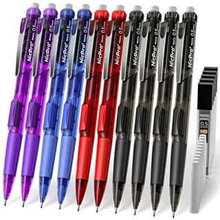 Nicpro 15 Pack Mechanical Carpenter Pencil Set with 42 Refills & Carbi