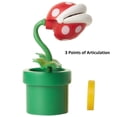 thumbnail image 2 of Figura de acción SUPER MARIO Piranha Plant de 10 cm con moneda de más de 3 años, 2 of 5