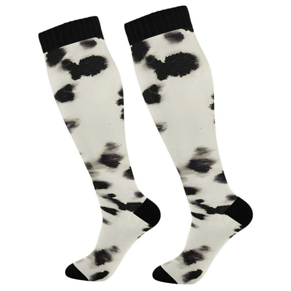joogoo Art Leopard Long Socks Women Men Knee High Sock