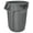 Gray, variant on Rubbermaid Commercial Round Flat Top Lid, for 32 gal Round BRUTE Containers, 22.25" diameter, Gray -RCP263100GY