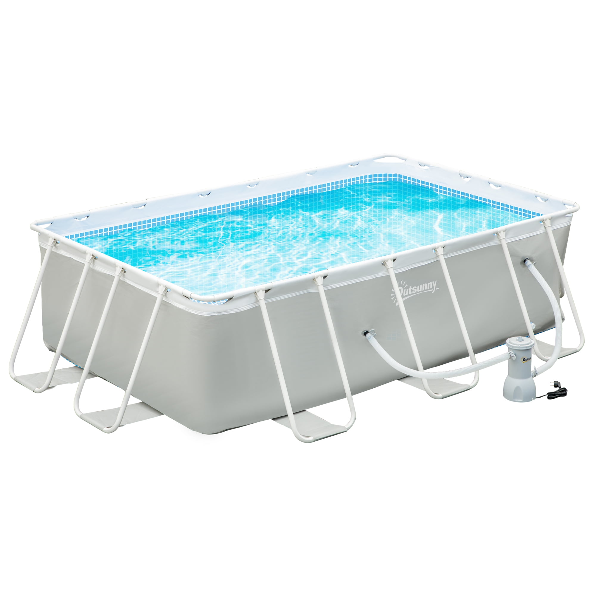 Intex rectangular frame pool