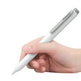 thumbnail image 1 of Étui de Protection pour Apple Pencil, Étui Porte-Crayon avec Clip Intégré, Protection de Pointe Rétractable, Bouton à Ressort, Sécurise Capuchon Blanc Gris, 1 of 6