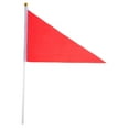 thumbnail image 4 of WHAMVOX 50 Pcs Marking Flags Little Flagkeeper Hand Waving Flag 20.00X14.00X0.20CM Red, 4 of 8