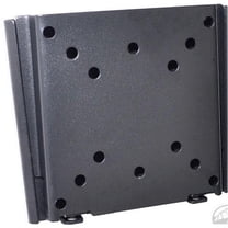 Master Mounts 101 Fixed Flat TV Wall Mount -- LED LCD Fits TVs with Screen Sizes up to 42" Holds up to 70 lbs, VESA 50x50 75x75 100x100 (Black)