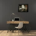 thumbnail image 3 of Velazquez, Diego 24x19 Black Modern Framed Museum Art Print Titled - Spinners Las Hilanderas, 3 of 4
