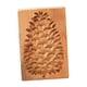 thumbnail image 1 of Molde para galletas tallado con sello de masa, molde con flores 3D, utensilios para hornear, accesorios de cocina Cono de pino, 1 of 9