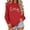 #02 Red, variant on Busydd Valentine Shirts for Women Trendy Love Heart Print Womens Long Sleeve Tops Casual Comfortable Cotton Crewneck Spring Tops for Women S