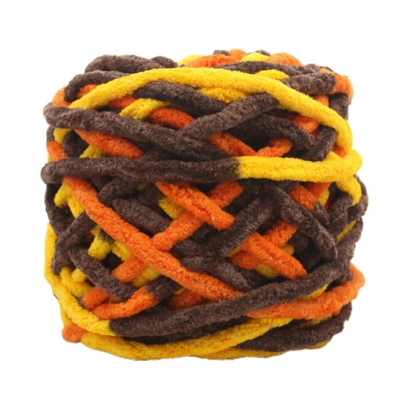 Byujiro Hand-woven Thick Chunky Yarn Handcrafted DIY Crochet Sweater Doll Yarn Easy & Cozy DIY Craft Skein