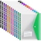 thumbnail image 1 of 12pack A4 Plastic File Folder,expandable A4 Expandable Punched Pockets For A4 Folders,with Snap Clo, 1 of 5