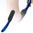 thumbnail image 1 of Long Handle Nano Glass Foot File Dead Skin Remover for Smooth Soft Feet Portable Hygienic Easy Clean, 1 of 5