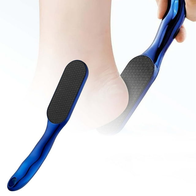 Long Handle Nano Glass Foot File Dead Skin Remover for Smooth Soft Feet Portable Hygienic Easy Clean
