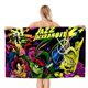 thumbnail image 1 of Conejo Jack Toalla de playa de secado rápido con diseño temático, regalo para mujeres y niñas, ideal para cumpleaños, fans, amantes de la música, uso en la playa o al aire libre, 78 × 150 cm, 1 of 6