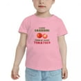 thumbnail image 2 of I Love Gardening from My Head Tomatoes Funny Toddler T Shirts for Boys Girls (Pink, 3T), 2 of 5