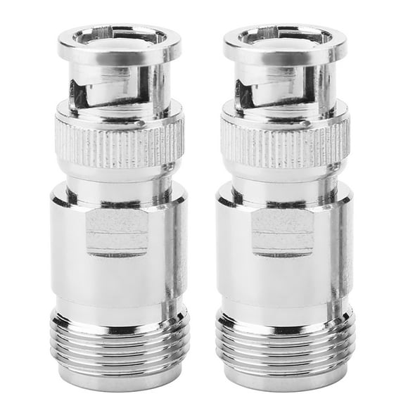 RF Adapter,2pcs Type N Female Type Nto BNC Adapter BNC Connector Elevate Your Experience
