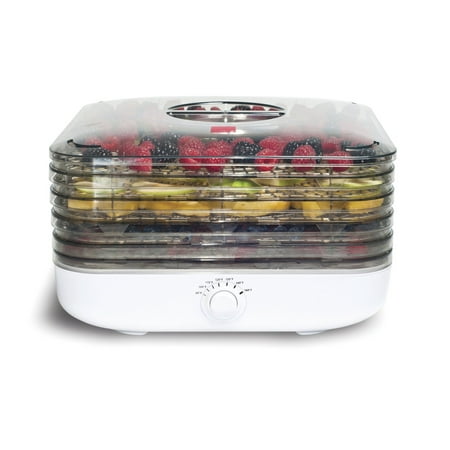 Ronco EZ Store Turbo 5 Tray Food Dehydrator (Best Way To Store Dehydrated Food)