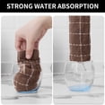 thumbnail image 3 of decorUhome 100% Cotton Terry Kitchen Dish Cloths, Ultra Soft and Absorbent Dish Towels for Kitchen, Perfect for Drying and Washing Dishes, 6 Pack, 12 x 12 Inches, Brown, 3 of 8